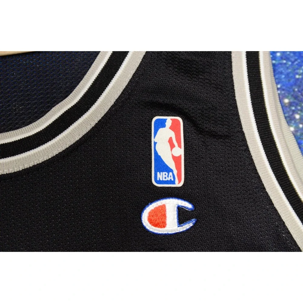 Vintage Champion San Antonio Spurs Jersey Mens 44 NBA Basketball Rodman 90s